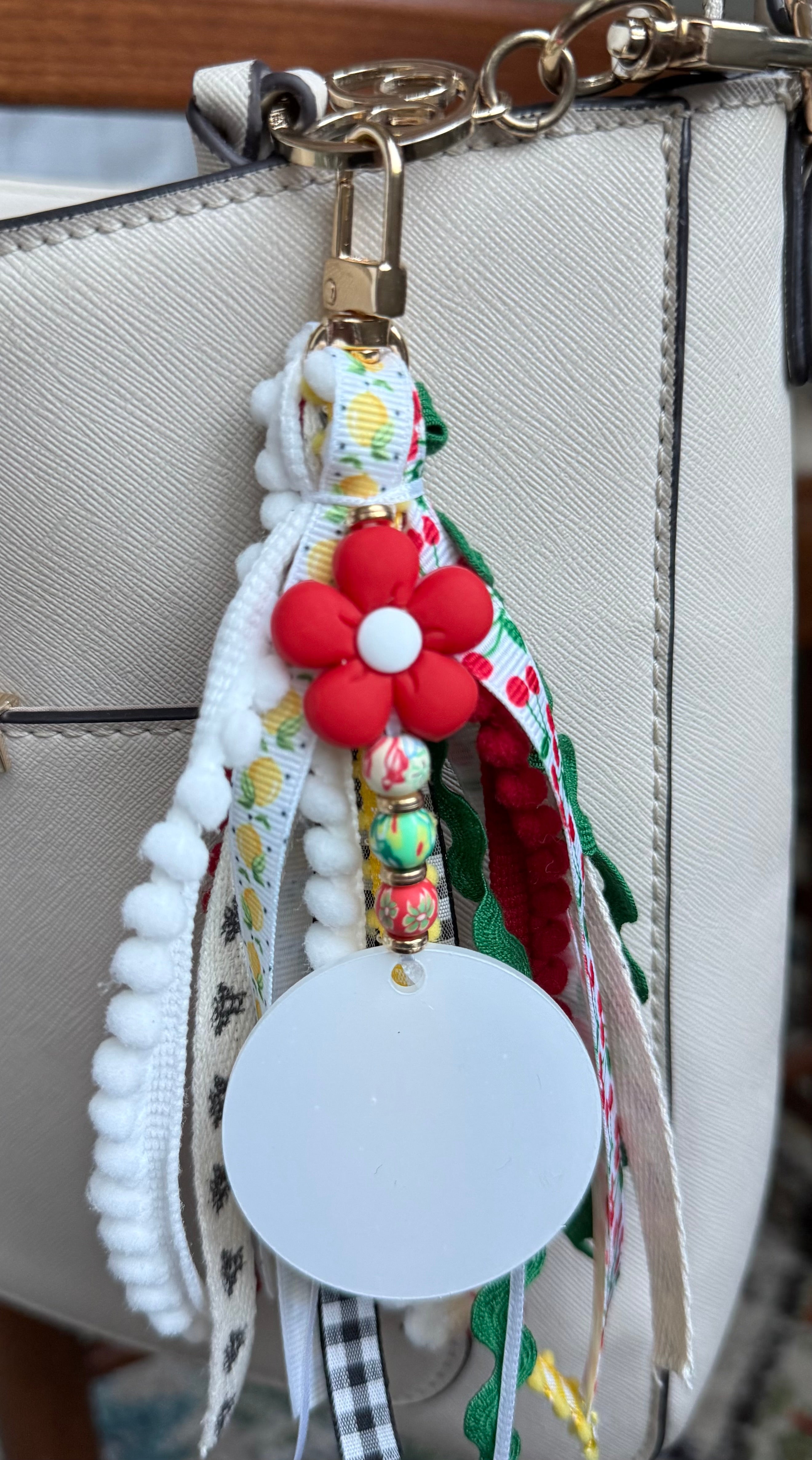 Personalized Bag Charm-Sweet Summer
